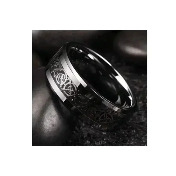 Stainless Steel  Fashion Ring Size 11 - Picture 1 of 2